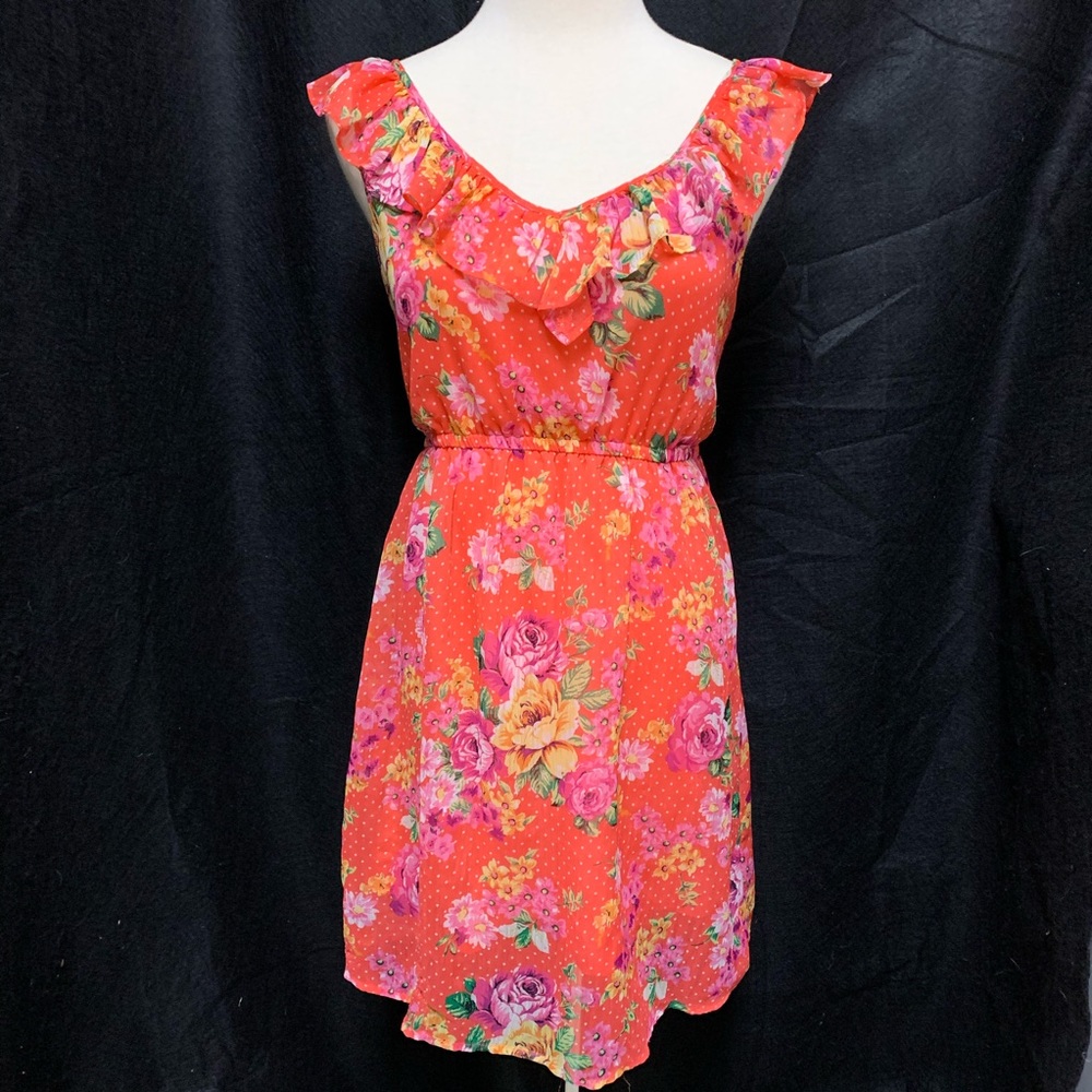 XXI Sheer Overlay Dress